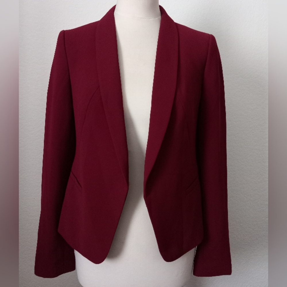 LOFT Sleek Red Blazer